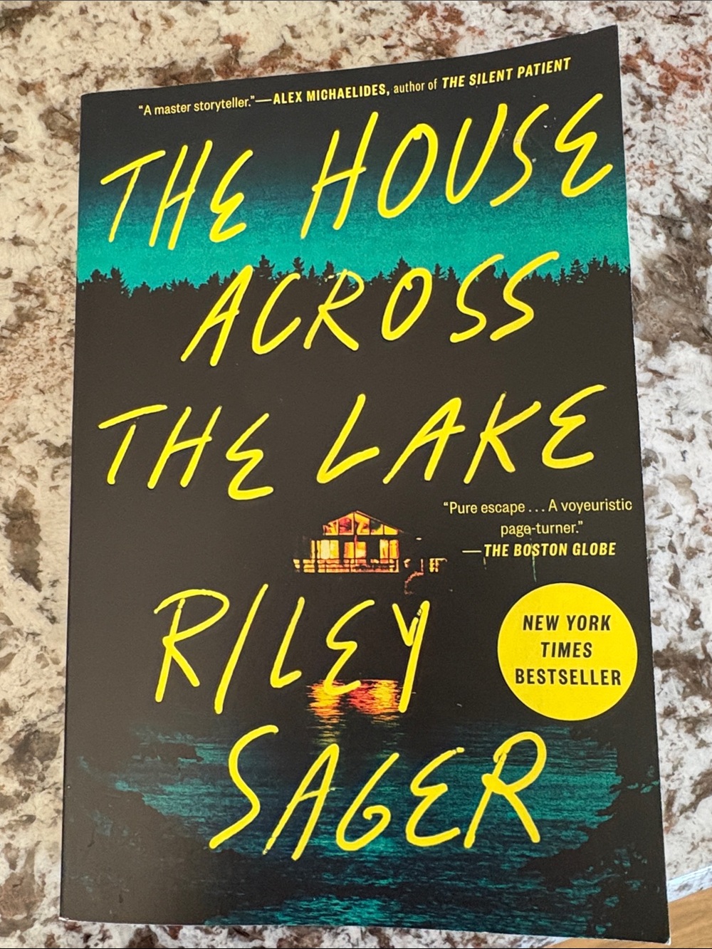 The House Across the Lake - paperback.